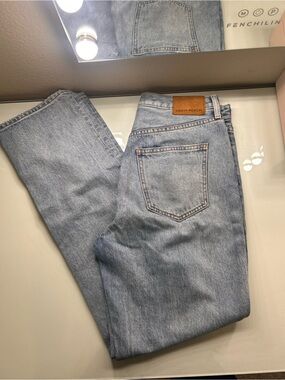 Aritzia denim forum Joni high rise loose jeans